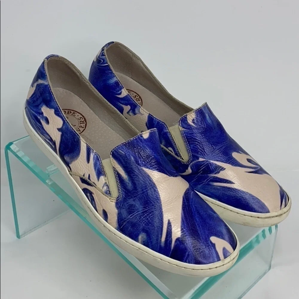 Penelope Chilvers Sz 39 Leather Slip On Sneaker